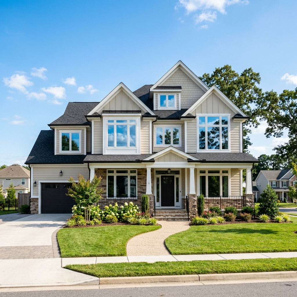 Lowering Energy Bills: Double-Hung Window Installation in Chesapeake