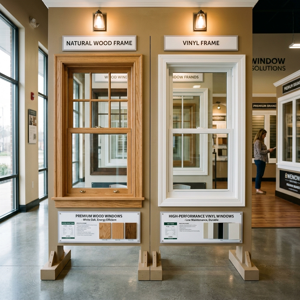Comparing Vinyl and Wood Window Replacements in Hampton, VA